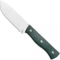 Maserin Woodsman 917/MCV Stonewashed Nitro X7, Jute Green Micarta, Fahrtenmesser, Igor Bortolussi Design