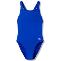 Speedo - Women's Female Solid Leaderback - Badeanzug Gr 40 blau