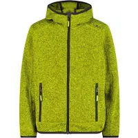 CMP - Boy's Jacket Fix Hood Jacquard Knitted - Fleecejacke Gr 110 oliv