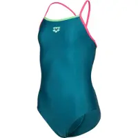 Arena Badeanzug "GIRLS SWIMSUIT LIGHT DROP SOLID" mit sportlichem Design, chlorbeständig, schnelltrocknend