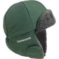 Didriksons Biggles Mütze, Dark Moss, 54