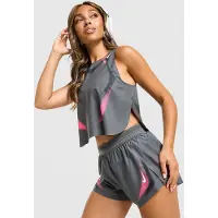 Nike Running - Kurzes, leichtes und atmungsaktives Tanktop &ndash; Damen / Frau &ndash; W Aeroswift Dri-Fit ADV Crop Tank GX - W Aeroswift