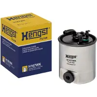HENGST FILTER Kraftstofffilter h167wk Leitungsfilter 120mm für MERCEDES-BENZ RENAULT TRUCKS
