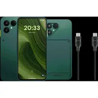 Fairphone 6 256GB Grün 5G + Basis-Zubehörset