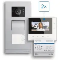 Busch-Jaeger 83-2FHB/SET Zweifamilienhaus-Set Video Basic, Welcome 2-Draht, Aufputz 2CKA008300A1461 832FHBSET