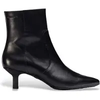 Wonders für Damen. G-7111 Flex Fit 11 Lederschuhe schwarz (41), 1 bis 3 cm, Reißverschluss, Lässig