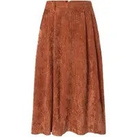 More & more ausgestellter Midi-Cordrock in cinnamon | Gr.: 40