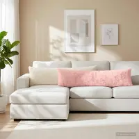 vidaXL Kissenbezug HEERLEN Weiß 40 x 145 cm Faux Kaninchenfell
