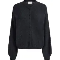 MSCH Copenhagen Damen Pullover & Cardigans Mschbondie Hope Cardigan - Donkergrijs - Größe M/L