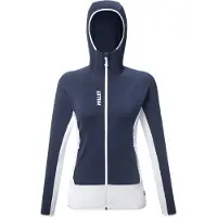 Millet - Atmungsaktives Stretch-Fleece &ndash; Damen / Frauen &ndash; Kamet Grid HD W - Kamet Grid HD W Saphir Foggy Dew für Damen - Größe S - Navy