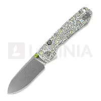Vosteed Raccoon 2.0 Top Liner Lock - Stonewash Drop - G10 Taschenmesser, DoodleMonster
