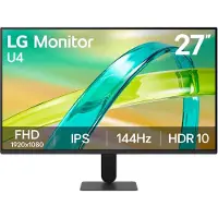 LG 27U411B-B, 68,6 cm (27"), 1920 x 1080 Pixel, Full HD, LCD, 5 ms, Schwarz