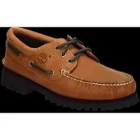 Timberland für Herren. TB0A2PDQAJW1 Nautische Lederschuhe Authentic braun (40 W), Wohnung, Schnürsenkel, Lässig, Klassisch