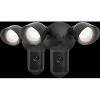 Ring Floodlight Kamera 2. Generation Schwarz Doppelpack