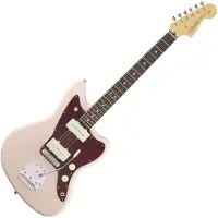 Fender Made in Japan Hybrid II 2026 Kollektion Jazzmaster RW satiniert Shell Pink