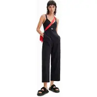 Desigual Jumpsuit 23SWPW26 Schwarz Regular Fit
