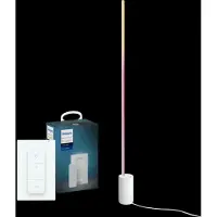 Philips Hue Gradient Signe White & Color Stehleuchte Weiß + Dimmer