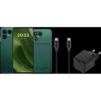 Fairphone 6 256GB Grün 5G + Komplettes Zubehörset