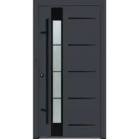 FM Türen AS68 Modell 65 1100 x2100 Anthrazit Links Innen Beschläge Set 01