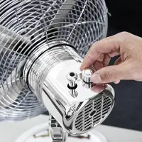 Cecotec Tischventilator ForceSilence 580 RetroDesk. 4 Flügel von 30 cm/12” Durchmesser, 45W