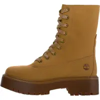 Timberland Womens Mid Lace UP Boot wheat nubuck 11 Wide Fit