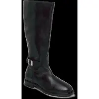 Tommy Hilfiger FW0FW09572 BUCKLE LEATHER KNEE BOOT Schwarz
