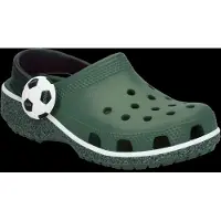 Crocs Clog Kinder Classic Soccer Turf Clog Turf Green-Schuhgröße 30 - 31