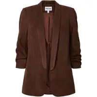 Pieces Pcbosella 3/4-arm Brushed Blazer | Braun | L