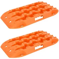 vidaXL Traktionsplatte 2 stk. Orange 57,5x30,5x5,5 cm
