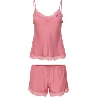 Lingadore Daily Shortama Basic | Grösse: XXL | Farbe: Dusty Rose