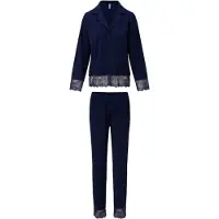 Lingadore Night Pyjama 8618 | Grösse: L | Farbe: Grau