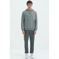Tommy Life Herren Sweatpants Regular Fit aus Fleece