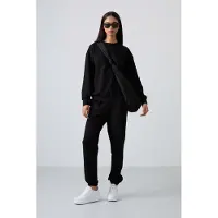 Tommy Life Oversized Sweatshirt und Set mit elastischen Bundhosen
