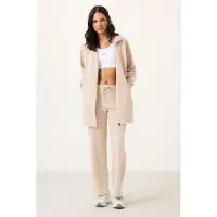 Tommy Life Damen Sweatshirt und weite Hose aus Baumwollmischung Set