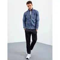 Tommy Life Herren Scuba Strick Active Set mit Reißverschlusskragen