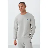 Tommy Life Herren Sweatshirt- und Jogginghosen-Set aus Baumwolle-Polyester-Fleece