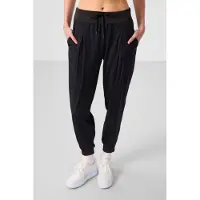 Tommy Life Hüftlange dünne Jersey-Jogginghosen mit Tasche