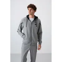 Tommy Life Herren Kapuzensweatshirt- und Hosen-Set