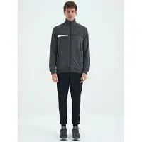 Tommy Life Bedrucktes Sweatshirt mit Reißverschlusskragen und Hosen-Set