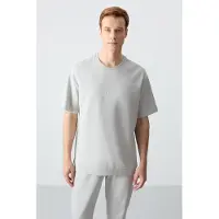 Tommy Life Herren Oversize T-Shirt und Hosen Set