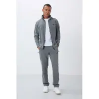 Tommy Life Herren Sweatshirt mit Reißverschluss und Jogginghose Set