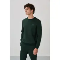 Tommy Life Herren Baumwolle-Polyester Fleece Sweatshirt und Hose Set