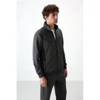 Tommy Life Herren Strick-Fleece Sweatshirt und Hose Set