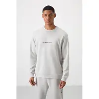 Tommy Life Bedrucktes Fleece Sweatshirt- und Hosen-Set