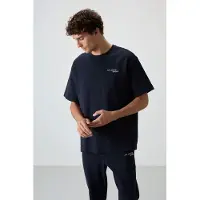 Tommy Life Herren Oversized Baumwoll-Polyester Aktivset