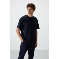 Tommy Life Herren Oversized T-Shirt und Hosen Set