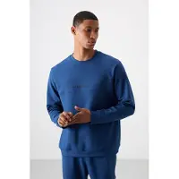 Tommy Life Bedrucktes Fleece-Sweatshirt- und Hosen-Set
