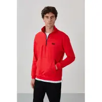 Tommy Life Herren Sweatshirt- und Hosen-Set mit Reißverschluss vorne