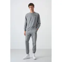 Tommy Life Herren Oversized Sweatshirt- und Hose-Set
