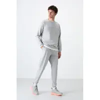 Tommy Life Herren Fleece Sweatshirt und Hosen Set